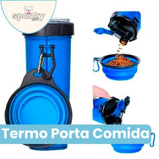 Termo Porta Agua y Comida