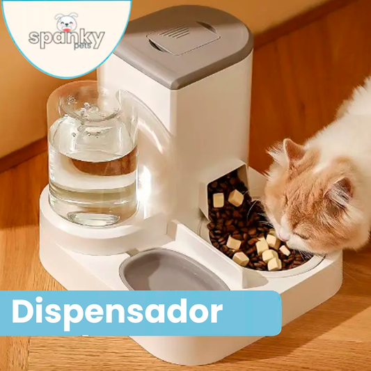 Dispensador Integrado de Comida y Agua